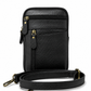 Black Leather Crossbody Bag